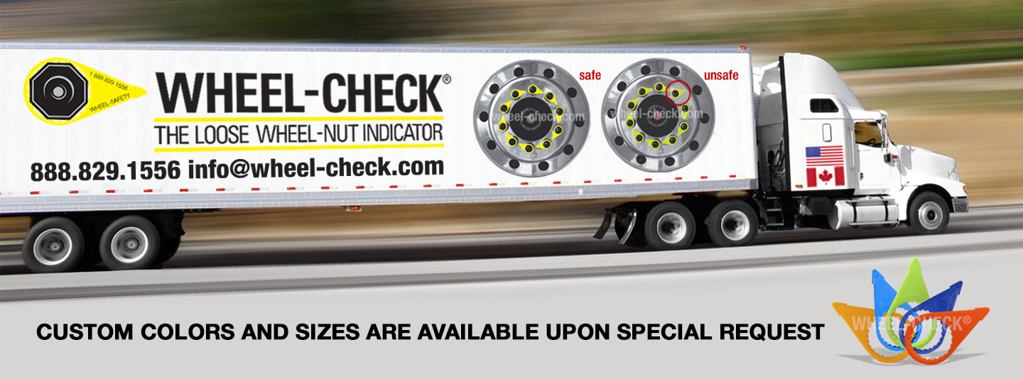 wheel-check, loose wheel-nut indicator