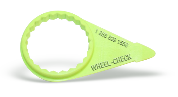 Wheel-Check, loose wheel-nut indicator