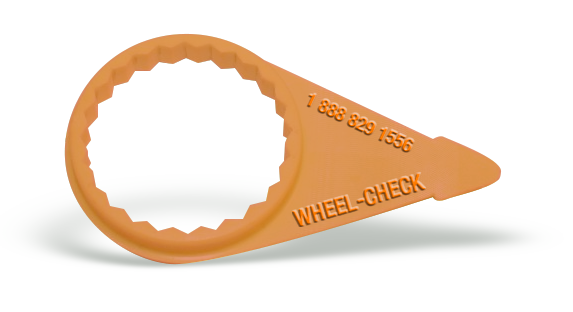 Wheel-Check, loose wheel-nut indicator